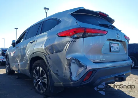 2023 Toyota Highlander Xle from USA, damaged, VIN 5TDKDRAH0PS008905
